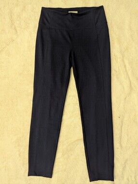 Spring & Mercer Navy Blue Textured Pants Medium NEW!